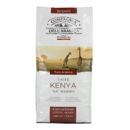 Compagnia Dell'Arabica Kenya AA Washed, зерно, 500 гр